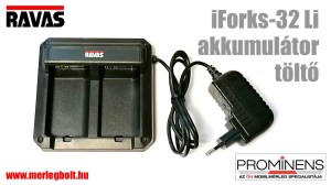 akkumulátor töltő iForks-32 Li akkuhoz