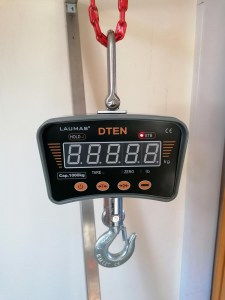 ISDTEN darumérleg 1t/0,2kg